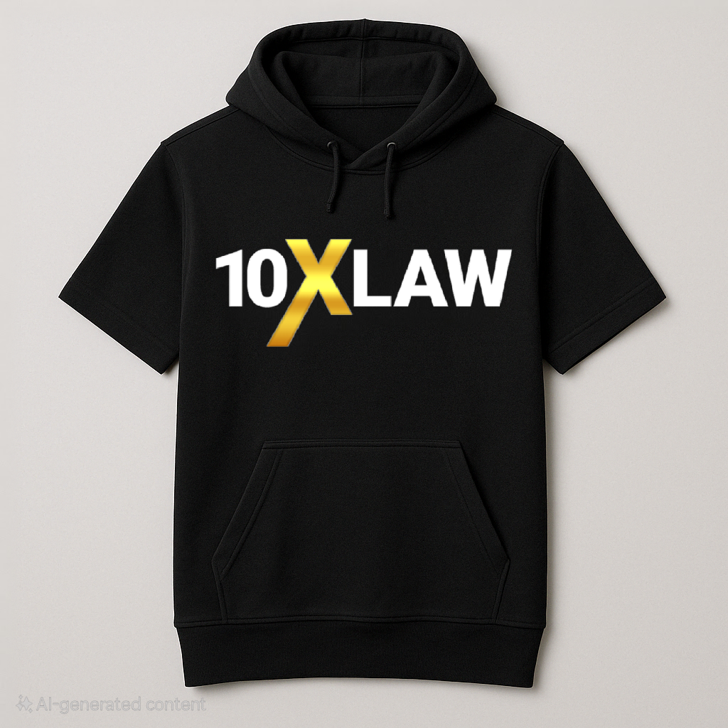 10XLAW Official™ Short Sleeve Pullover Hoodie